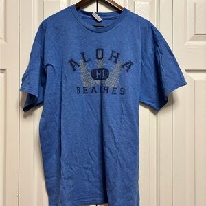 Aloha Beaches Blue T-Shirt